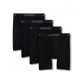 Jockey Lightweight Cotton Blend 7 Boxer 4pk M