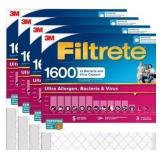 Filtrete 1600 MPR Air Filter 20x25x1 4pk