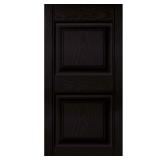 Builders Edge 040140051002 Raised Panel Shutters