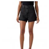 Levis High-Waisted Denim Mom Shorts Size 10