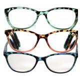 Cat Eye Reading Glasses 3pk