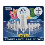 Glade PlugIns Scented Oil Aqua Waves 10pk