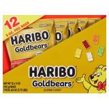 Haribo Goldbears Gummi Candy 5 oz 12pk