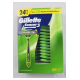 Gillette Sensor3 Sensitive Disposable Razors 24ct