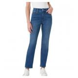 Seven7 Tummyless Slim Straight Jean Size 4