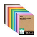 Cricut Cardstock Paper Rainbow Sampler 125ct