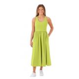Womens Everyday Tank Dress Lime