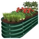 Best Choice Products Metal Raised Garden Bed...