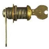Stanley N239-186 34 Utility Lock Brass