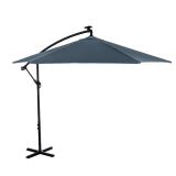 Greemotion 10ft LED Cantilever Patio Umbrella