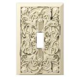 Amerelle 65TAW Filigree 1 Toggle Wallplate