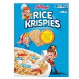 Kelloggs Rice Krispies Breakfast Cereal 42 oz