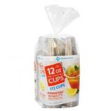 Clear Plastic Cups 12 Oz 172ct