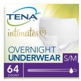 Tena Intimates Incontinence Underwear SM 64ct