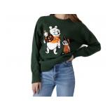 Womens Character Halloween Sweater XXL
