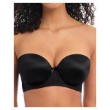 Freya Deco Underwire Strapless Bra Black 34G