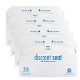 Hospeco Flushable Toilet Seat Covers 1000ct 4pk