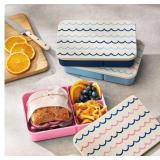 Snack Go Bento Box Scalloped 3pk