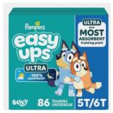 Pampers Easy Ups Training Pants Size 5T-6T