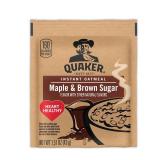 Quaker Instant Oatmeal Maple Brown Sugar 40ct