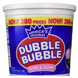 Dubble Bubble Original Bubble Gum 60.3 oz 380ct