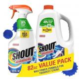 Shout Advanced Action Gel Stain Remover 82oz Total