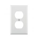 Leviton 80703-W Duplex Receptacle Wallplate White