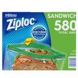 Ziploc Sandwich Bags 145ct 4pk