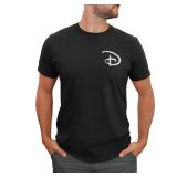 Disney Mens Pocket Hit T-Shirt Black 3XL