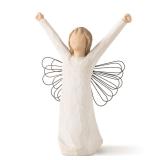 Willow Tree Courage Sculpted Angel Figure 6in