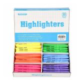 Rarlan Chisel Tip Highlighters 96ct