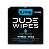 Dude Wipes Xl Flushable Wipes Fragrance Free 8ct