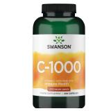 Swanson Vitamin C With Rose Hips 1000mg 250ct