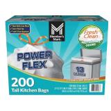Power Flex 13-Gallon Tall Kitchen Trash Bags