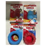 KONG Classic Puppy Tire and Ring Dog Toy Bundle
