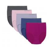Ellen Tracy Womens Seamless Briefs 5pk