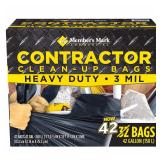 Commercial Contractor Trash Bags 42 Gal 42ct