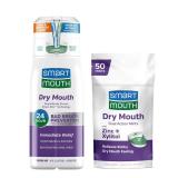 SmartMouth Dry Mouth Oral Rinse Mints 4 Fl Oz 2pk