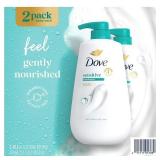 Dove Sensitive Skin Body Wash 30.6 fl oz 2pk