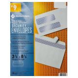 9 Double Window Security Envelopes 500ct