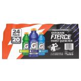 Gatorade Fierce Thirst Quencher 20oz 24pk
