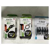 Nite Ize Gear Tie and S-Biner MicroLock Set