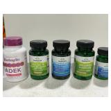Mixed Lot Of Swanson Barimelts Health Supplements