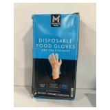 Disposable Food Gloves Clear 500ct