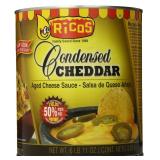 Ricos Cheddar Cheese Sauce 107 Ounce Can