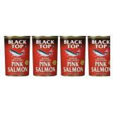 Black Top Wild Alaska Pink Salmon 14.75oz 4pk