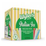 Wylers Italian Ice Freezer Pops 96ct