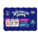 Waterloo Sparkling Water Variety 12oz 24pk