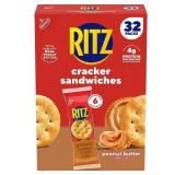 Ritz Peanut Butter Cracker Sandwiches 32 Pack