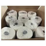 Bulk Case White Paper Towel Rolls